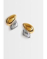 TOPSHOP - Danny Waterproof Stainless Steel Statement Earrings - Lyst