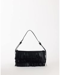 TOPSHOP - Sasha Small Fringe Shoulder Bag - Lyst