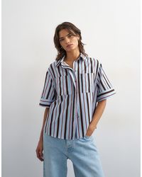 TOPSHOP - Resort Boxy Shirt - Lyst