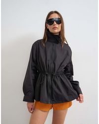TOPSHOP - Techy Drawcord Waist Jacket - Lyst