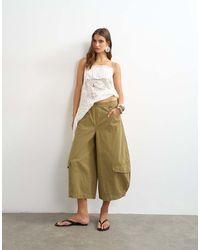 TOPSHOP - Horseshoe Cargo Trouser - Lyst