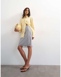 TOPSHOP - Organza 90s Length Skirt - Lyst