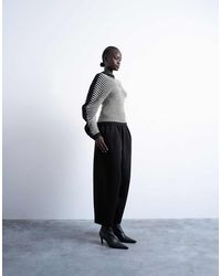TOPSHOP - Oversized Barrel Leg Jogger - Lyst
