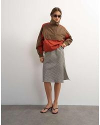 TOPSHOP - 90S Length Skirt - Lyst