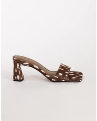 TOPSHOP - Nela Mid Heel Mule - Lyst