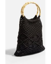 topshop kenya carpet tote bag