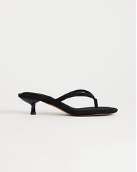 TOPSHOP - Axel Toe Thong Mid Heel Sandals - Lyst