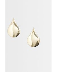 TOPSHOP - Cher Statement Teardrop Stud Earrings - Lyst
