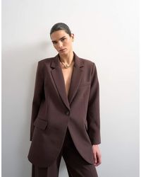 TOPSHOP - Co Ord 2 Button Relaxed Fit Blazer - Lyst