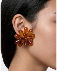 TOPSHOP - Dezi Semi Precious Cluster Earring - Lyst