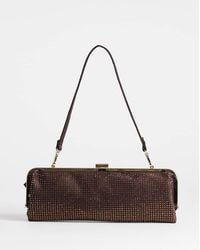 TOPSHOP - Poppy Small Rectangle Clasp Shoulder Bag - Lyst