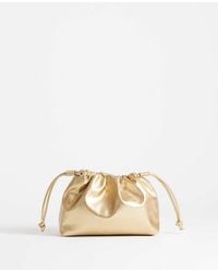 TOPSHOP - Celia Medium Ruched Clutch Bag - Lyst