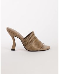 TOPSHOP - Wisteria Strappy Heeled Mule - Lyst