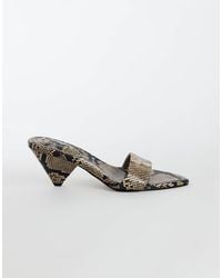 TOPSHOP - Nathan Cone Heel Mule - Lyst