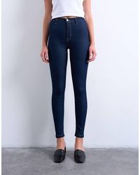 TOPSHOP - Joni Skinny High Rise Jeans - Lyst