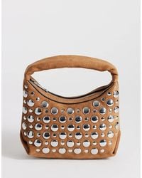 TOPSHOP - Juno Small Studded Grab Bag - Lyst