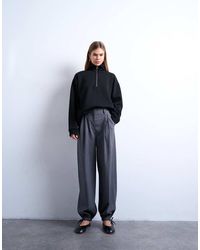 TOPSHOP - Tailored Balloon Hem Trouser - Lyst