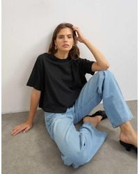 TOPSHOP - Trapeze Tee - Lyst