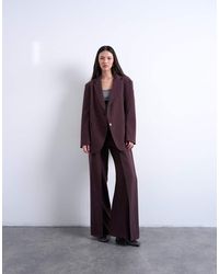 TOPSHOP - Co Ord Slouchy Chuck On Blazer - Lyst