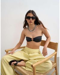TOPSHOP - Thailand Bandeau Bikini Top - Lyst