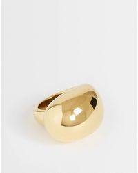 TOPSHOP - Roy Waterproof Stainless Steel Asymmetric Ring - Lyst