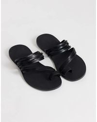 TOPSHOP - Maeve Strappy Toe Loop Sandals - Lyst