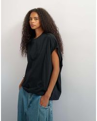 TOPSHOP - Oversized Tank Circle Tee - Lyst