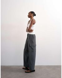 TOPSHOP - Tailored Cargo Trouser - Lyst