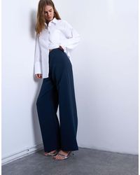TOPSHOP - Clean Pull On Tailored Trouser - Lyst