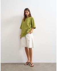 TOPSHOP - Knot Twist T-Shirt - Lyst