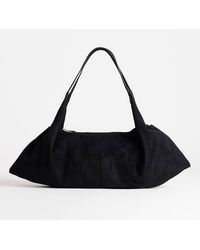 TOPSHOP - Saskia Large Suedette Shoulder Bag - Lyst