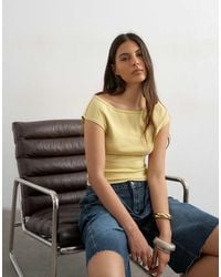 TOPSHOP - 90's Boat Neck Vest - Lyst