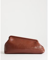 TOPSHOP - Anna Angular Clutch Bag - Lyst