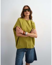 TOPSHOP - Oversized Tank Circle Tee - Lyst