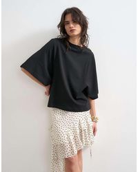 TOPSHOP - Batwing T-shirt - Lyst