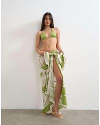 TOPSHOP - Rectangle Sarong - Lyst