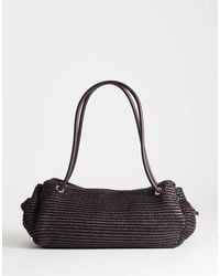 TOPSHOP - Miller Large Straw Shoulder Bag - Lyst