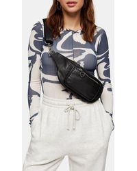 leopard print bum bag topshop