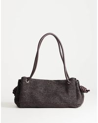 TOPSHOP - Miller Large Straw Shoulder Bag - Lyst