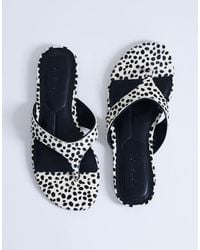 TOPSHOP - Sisi Toe Thong Flat Sandal - Lyst