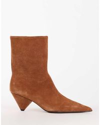 TOPSHOP - Kiki Cone Heel Ankle Boots - Lyst