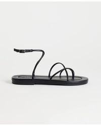 TOPSHOP - Emma Strappy Flat Sandal - Lyst