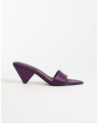 TOPSHOP - Nathan Cone Heel Mule - Lyst