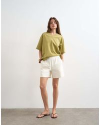 TOPSHOP - Interlock Sweat Shorts - Lyst