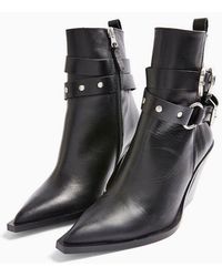 topshop henley boots