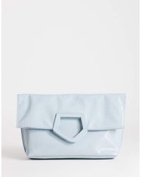 TOPSHOP - Gregry Folded Oversized Clutch Bag - Lyst