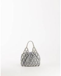 TOPSHOP - Adele Small Diamond Bead Grab Bag - Lyst