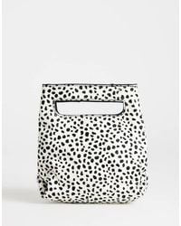 TOPSHOP - Stella Hair On Real Leather Small Grab Bag - Lyst