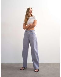 TOPSHOP - Barrel High Rise Jean - Lyst