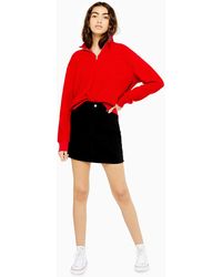TOPSHOP Mini jupe noire